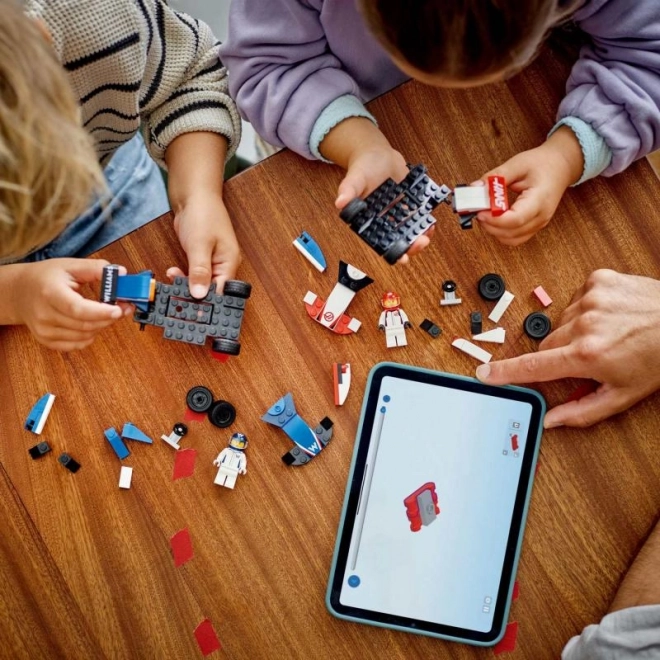 Lego City F1 Versenyautók Williams Racing és Haas F1