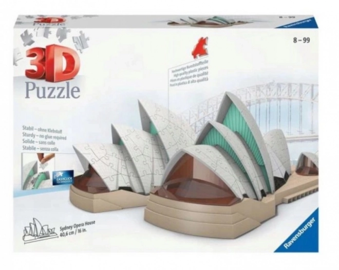 Ravensburger 3D puzzle sydney operaház