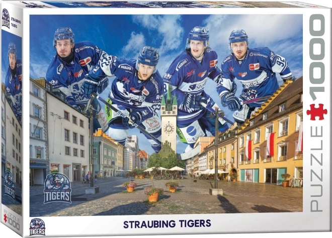 Straubing Tigers puzzle 1000 darabos