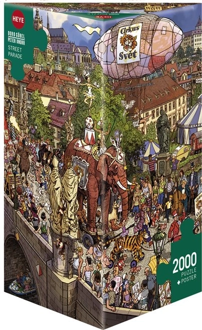 Heye puzzle utcai felvonulás 2000 darabos