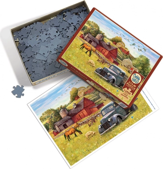 Nyári délután a farmon XL puzzle