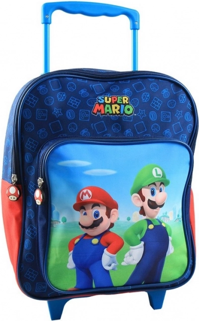 Gyerek hátizsák kerekekkel Super Mario