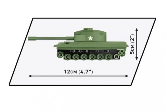 Cobi Patton M48 építőkocka készlet 127 darabos