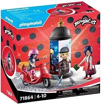 Csodálatos: Roller vonulás Párizsban Playmobil Figura