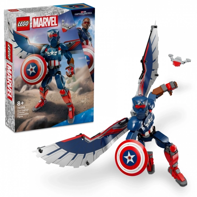 Új Amerika Kapitány LEGO Marvel figura