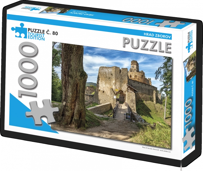 turista kiadású puzzle hrad zborov 1000 darabos