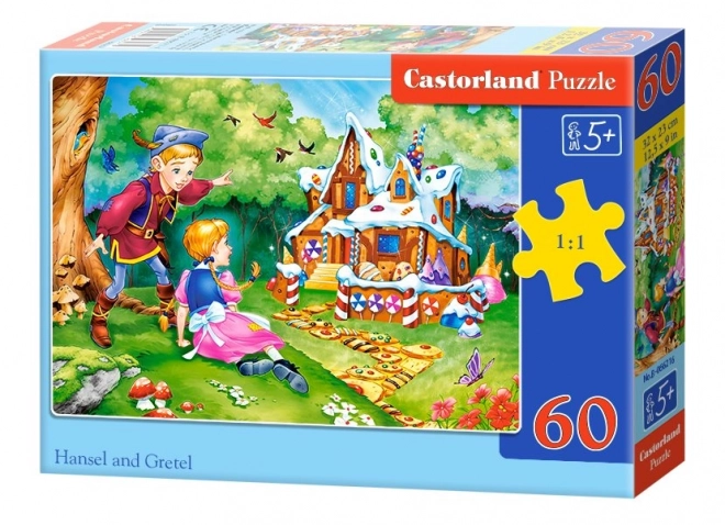 Hansel és Gretel 60 darabos puzzle