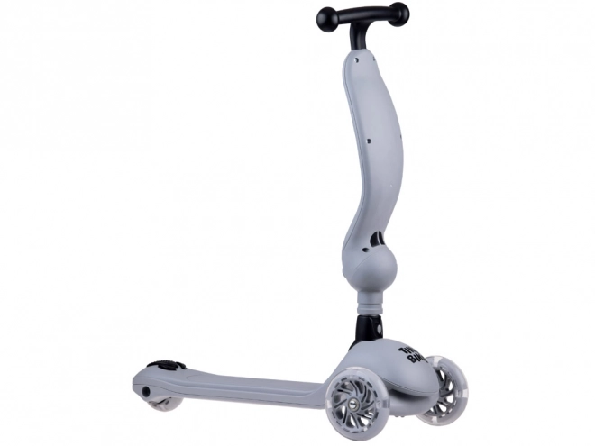 Tiny Bike gyerek futóbicikli és roller 2 az 1-ben – Szürke