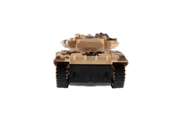 RC tank hanggal és újratölthető akkumulátorral