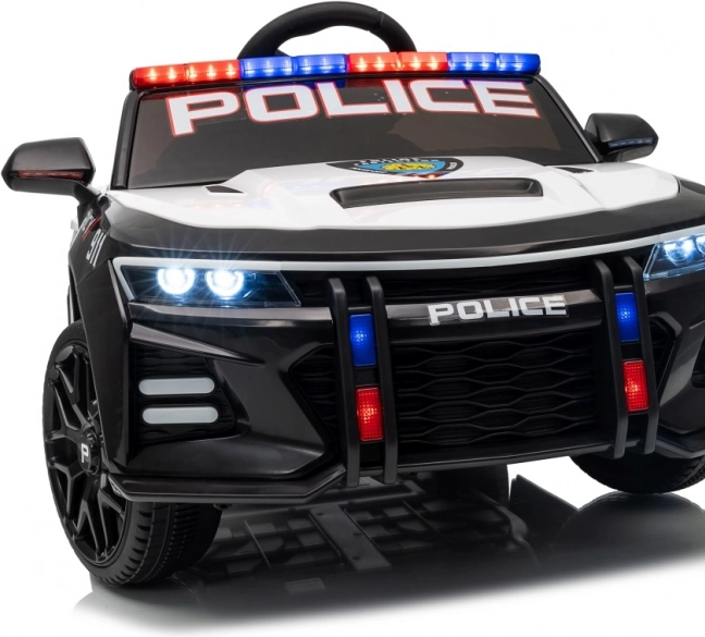 Fekete rendőrautó 911 Ügynökség