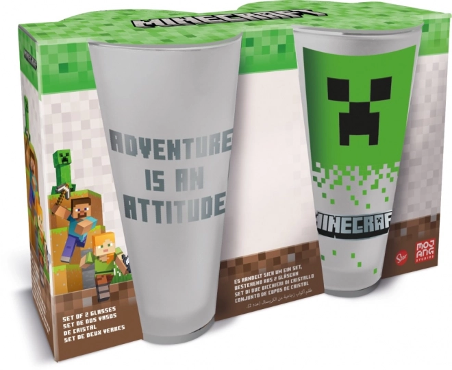 Minecraft pohár készlet