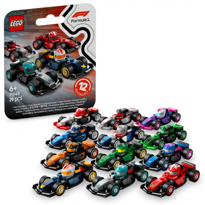 Lego gyűjtői F1 versenyautók