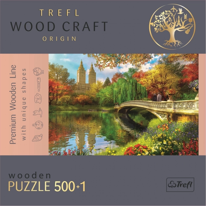 Trefl fa puzzle Central Park, Manhattan, New York 501 darabos