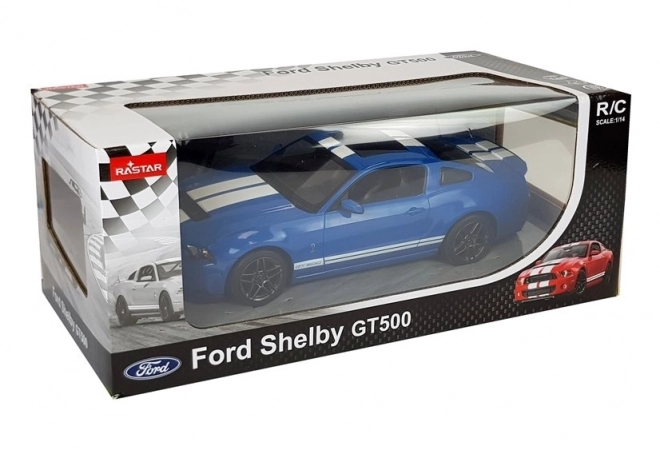 Távirányítós Ford Shelby Rastar autó kék