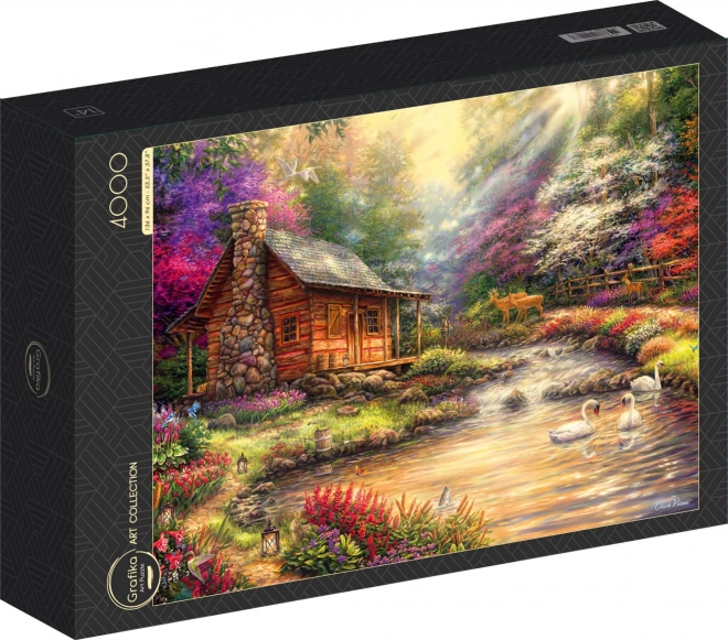 Grafika puzzle patakparti menedék 4000 db