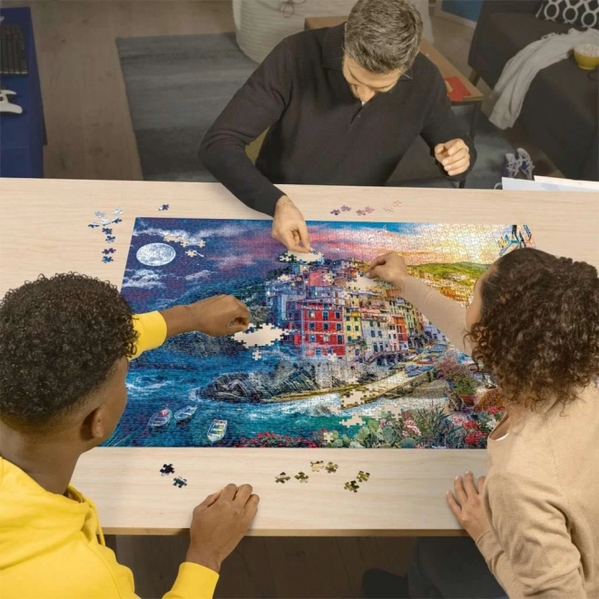 Ravensburger színes Cinque Terre puzzle 2000 darabos