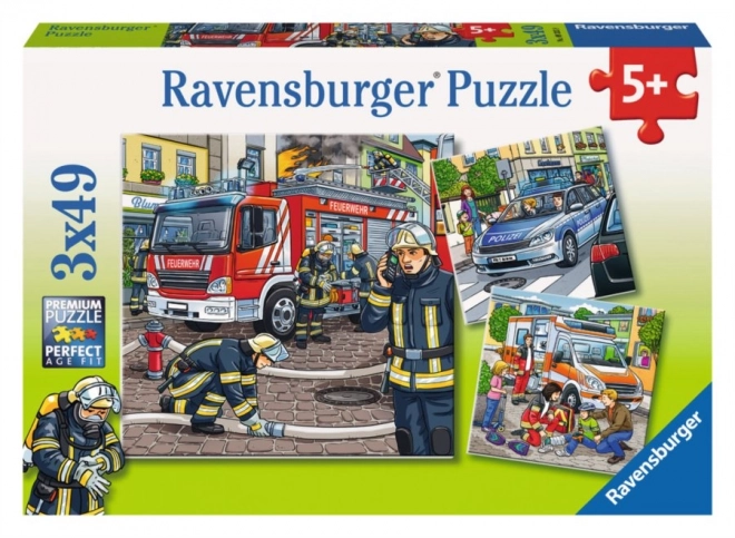 Ravensburger mentőcsapat puzzle készlet