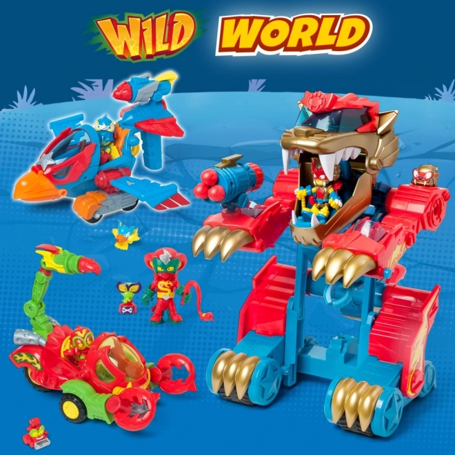 Játszókészlet SuperThings Wild Tigerbot
