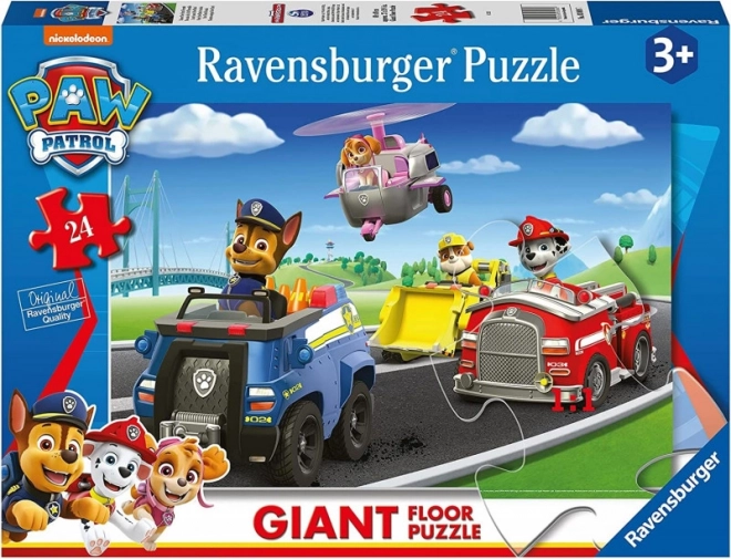 Paw Patrol óriás padlópuzzle 24 darabos - Ravensburger