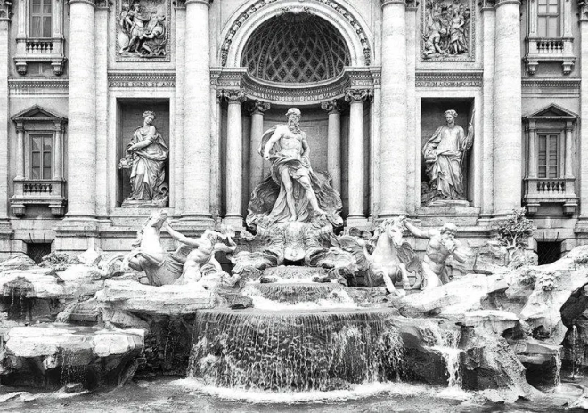 INTERDRUK Puzzle Utazás a világ körül: Trevi-kút, Olaszország 500 darab