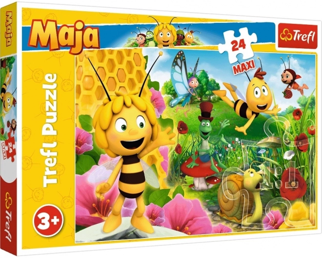 Maxi puzzle Maja a méhecske 24 darabos