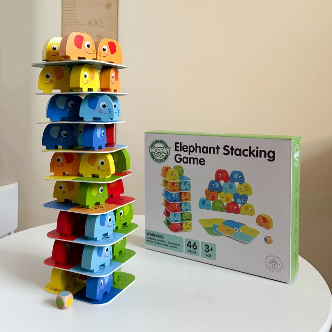 Woopie Zöld elefánt az elefánton játék