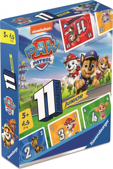 Ravensburger Kártyajáték Tizenegy - Mancs őrjárat