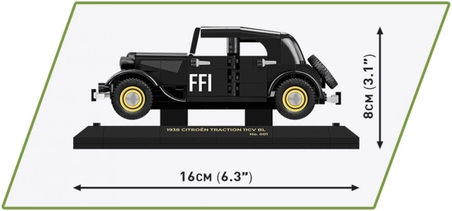 Történelmi Kollekció Citroen Traction 11CVBL Vezetői Kiadás