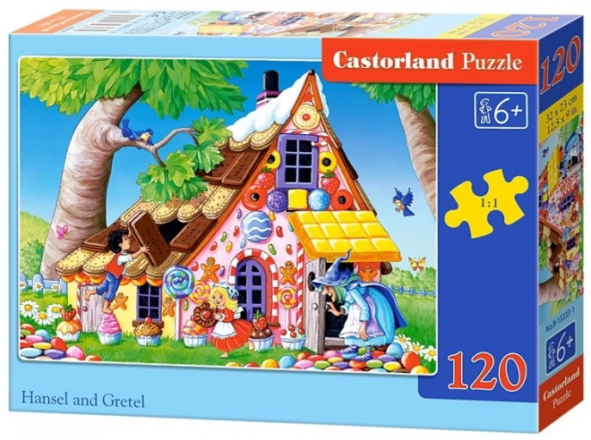 Hansel és gretel 120 darabos puzzle