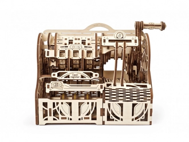 Ugears 3D fa mechanikus puzzle Kassza