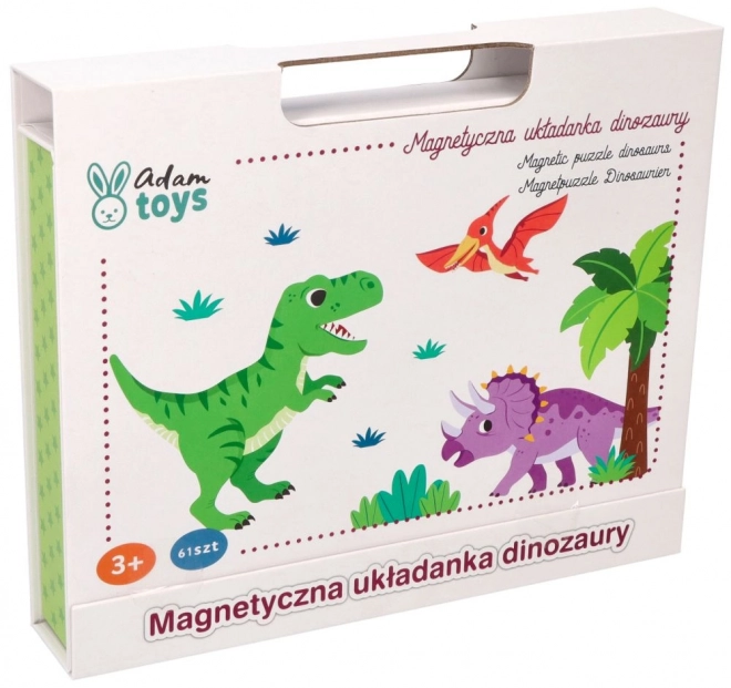 Mágneses dinoszaurusz puzzle