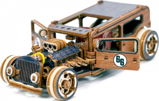 3D puzzle fa autó Hot Rod limitált kiadás