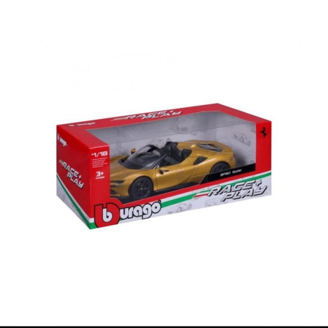 Ferrari SF90 Spider modellautó 1:18 méretarányban