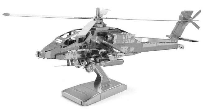 Metal Earth 3D puzzle AH-64 Apache harci helikopter