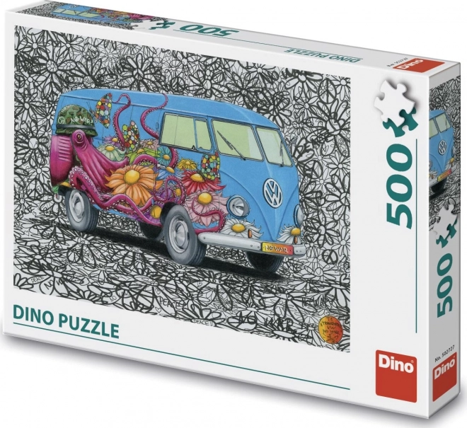 Dino Hippies VW 500 darabos puzzle