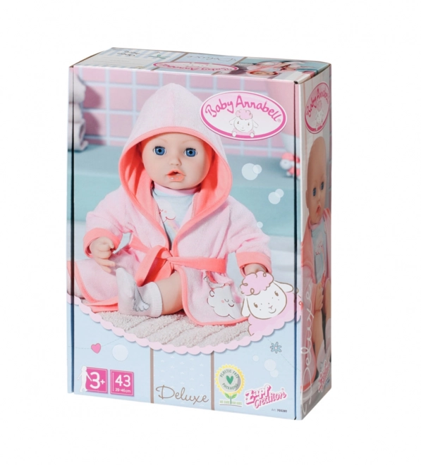 fürdőköpeny deluxe Baby Annabell babának