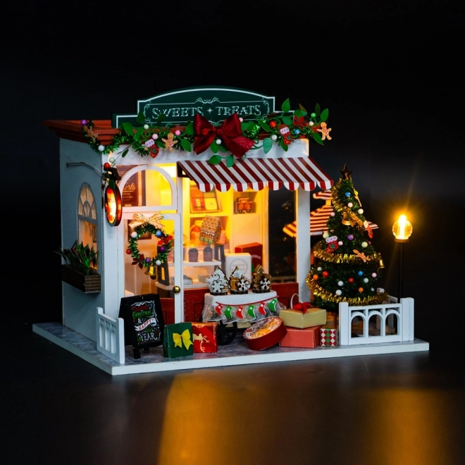 2Kids Toys miniatűr házikó karácsonyi cukrászda