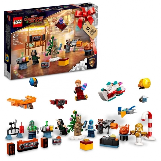 LEGO Adventi Kalendárium Marvel A Galaxis Őrzői