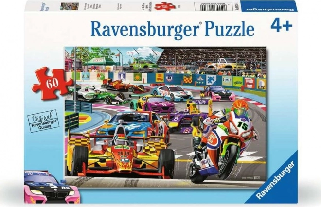 Ravensburger rally versenypuzzle 60 darabos