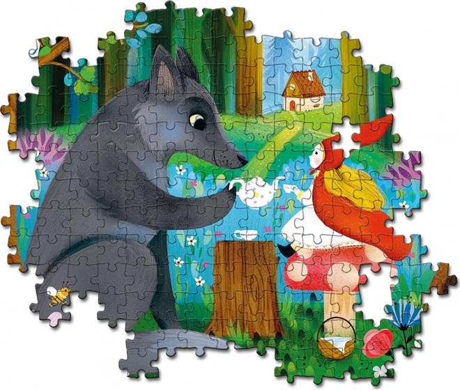 Piroska és a farkas puzzle - 104 darabos