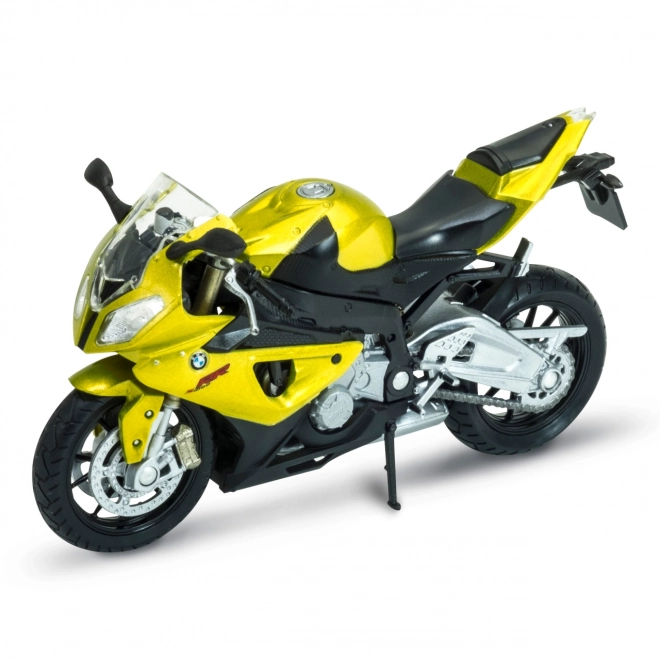 BMW S1000RR motorkerékpár modell 1:18 arany