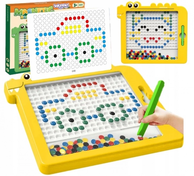 Woopie mágneses tábla gyerekeknek Montessori MagPad dinoszaurusz