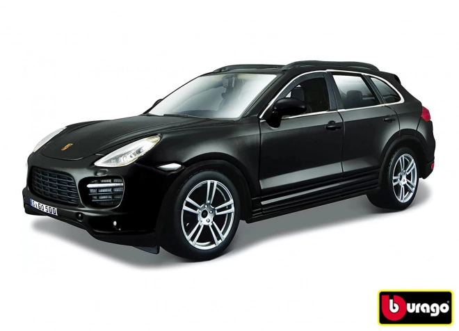 Fém modell Porsche Cayenne Turbo fekete 1/24