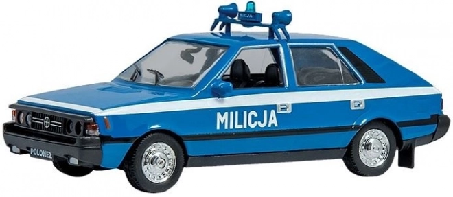 Polonez Milicja modellautó