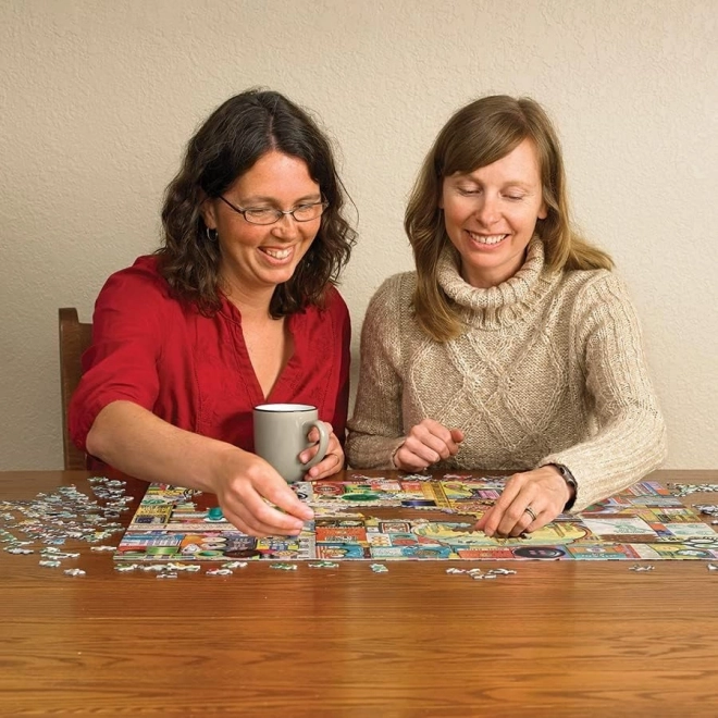 Varróeszközök puzzle 1000 darabos - Cobble Hill