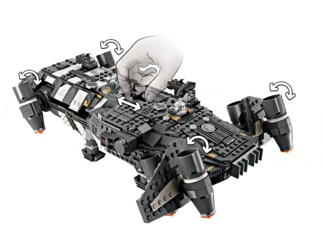 Star Wars: Skeleton Crew - Onyx Cinder Lego szett