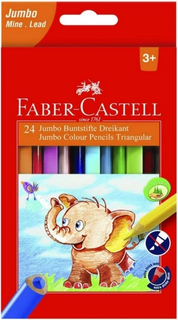 Faber-Castell extra jumbo színes ceruza készlet