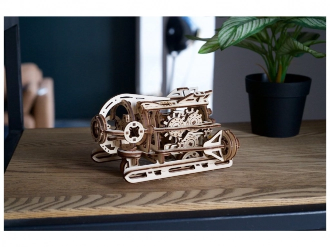 Steampunk tengeralattjáró fa 3D puzzle - UGears