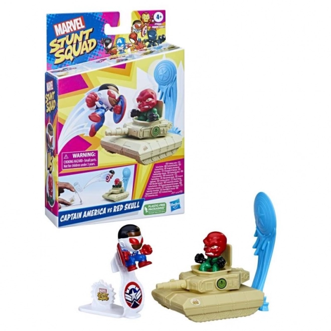 MARVEL AVENGERS STUNT SQUAD FG ÉS JÁTÉKFIGURÁK KÉSZLET