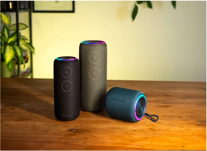 Vezeték nélküli Bluetooth hangszóró Sencor Sirius 2 LED világítással és TWS funkcióval